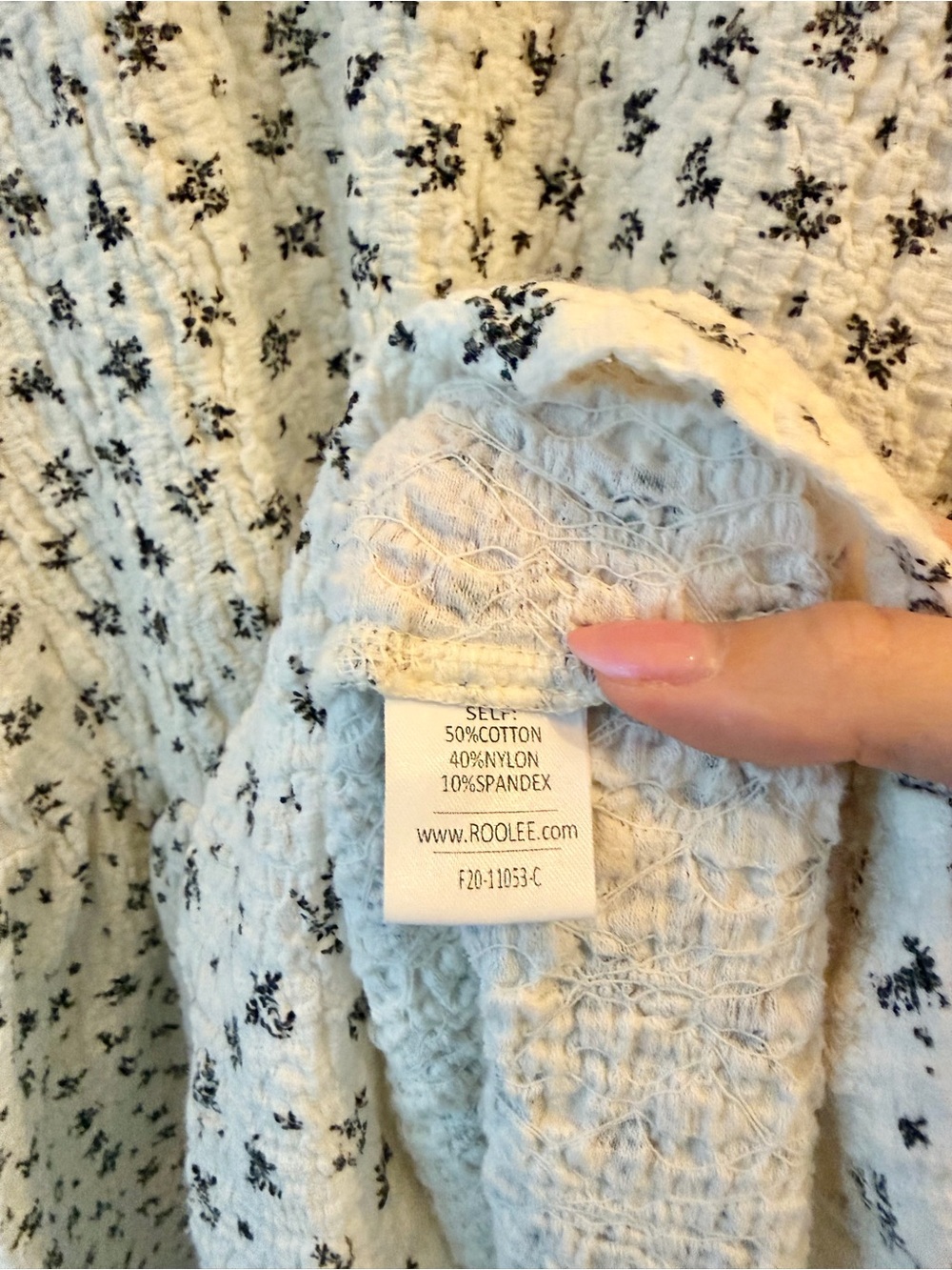 Roolee Ruffled Blouse Size S - Picture 4 of 4